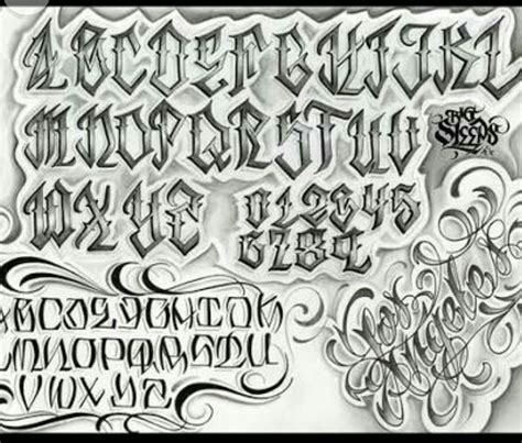 Chicano Fonts 